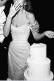 Mermaid / Trumpet Wedding Dresses Sparkle & Shine Dress Wedding Party-misshow.com