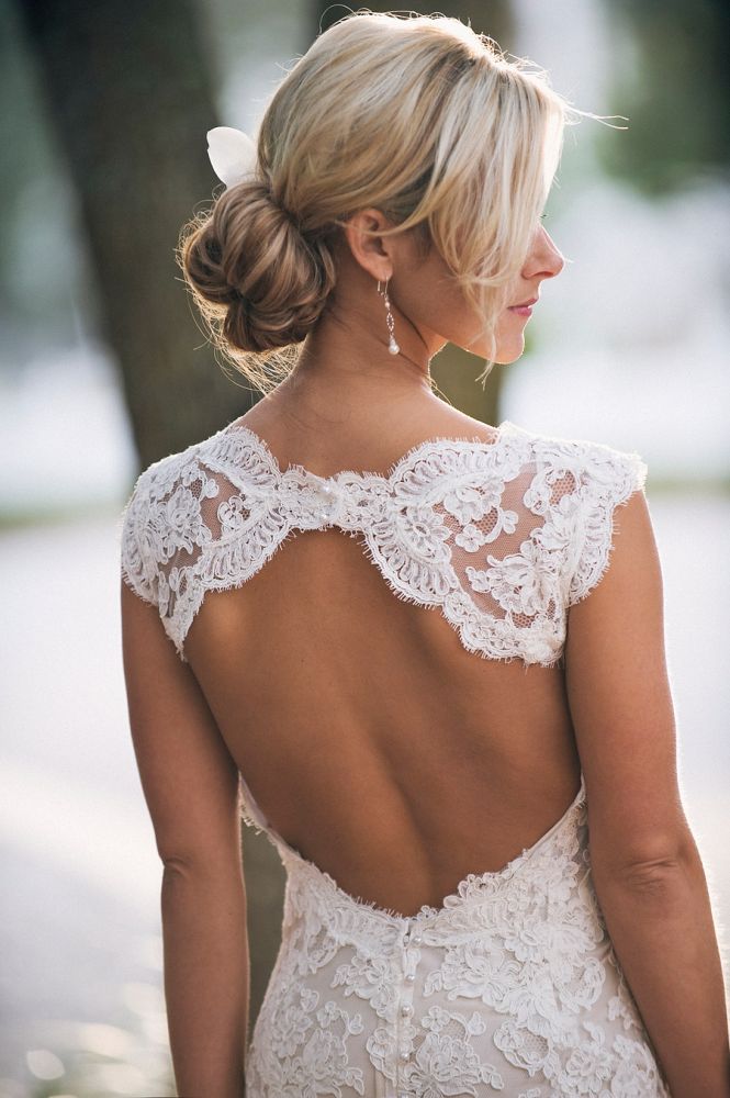 Find this Chic Deep V-neck White Wedding Dressat Misshow, available in everyone color and size you could possibly imagine, which makes picking out the perfect prom dress for your big day easily!