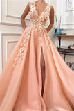 New Evening Dresses Long V Neck | Prom Dresses-misshow.com