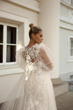 Noble sweetheart sleeveless mermaid lace Wedding dresses-misshow.com