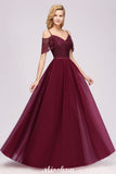 MISSHOW offers Off the Shoulder Burgundy Aline Bridesmaid Dress Floor Length Tulle Evening Maxi Gown at a good price from Tulle to A-line Floor-length them. Lightweight yet affordable home,beach,swimming useBridesmaid Dresses.