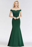MISSHOW offers Off-the-shoulder Long Appliques Satin Mermaid Prom Gown Bridesmaid Dresses at a good price from Dusty Rose,Burgundy,Rose Gold,Regency,Royal Blue,Dark Navy,Black,Dark Green,Mustard,Satin to Mermaid Floor-length them. Stunning yet affordable Cap Sleeves Bridesmaid Dresses.
