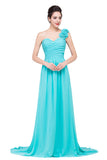 A plus size Mint Green bridesmaid dress made of 100D Chiffon are trendy for  . Shop MISSHOW with elaborately designed Flower(s) gowns for your bridesmaids.