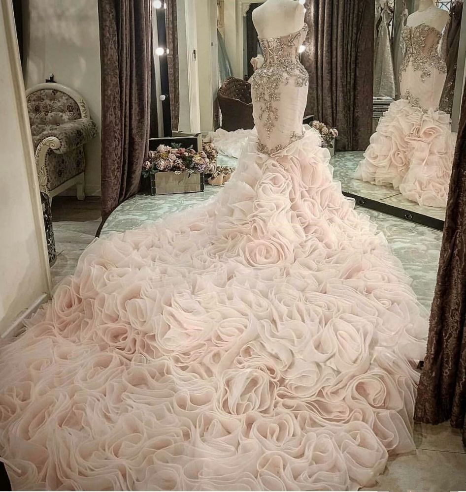 Find this Chic Deep V-neck White Wedding Dressat Misshow, available in everyone color and size you could possibly imagine, which makes picking out the perfect prom dress for your big day easily!