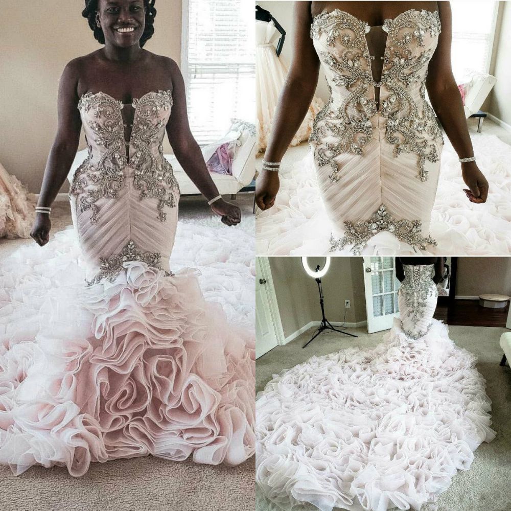 Find this Chic Deep V-neck White Wedding Dressat Misshow, available in everyone color and size you could possibly imagine, which makes picking out the perfect prom dress for your big day easily!