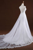 Sequine Appliques Tulle Pretty Mermaid Elegant Wedding Dresses