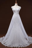 Sequine Appliques Tulle Pretty Mermaid Elegant Wedding Dresses