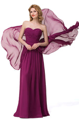 A plus size Grape bridesmaid dress made of  are trendy for  . Shop MISSHOW with elaborately designed Ruffles gowns for your bridesmaids.