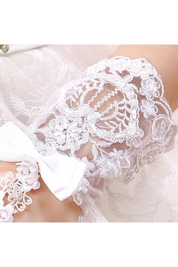 Shop MISSHOW US for a Sexy Lace Fingerless Elbow Length Party Gloves with Appliques. We have everything covered in this . 
