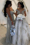 Sexy Long Glitter Sleeveless Evening Dresses Prom Dresses With Slit-misshow.com