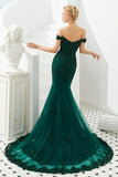 MISSHOW offers Sexy Off the Shoulder Mermaid Evening Party Gown Backless Tulle Prom Dress at a good price from Dark Green,Tulle,Lace to Mermaid Floor-length them. Stunning yet affordable Cap Sleeves Prom Dresses,Evening Dresses,Homecoming Dresses,Quinceanera dresses.