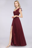 MISSHOW offers Sexy One-Shoulder Sweetheart Sleeveless Bridesmaid Dress Ruffles Beach Wedding Party Dress at a good price from 100D Chiffon to A-line Floor-length them. Lightweight yet affordable home,beach,swimming useBridesmaid Dresses.