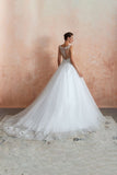 MISSHOW offers Sexy Pluging V-Neck Wedding Dress Sheer Lace Aline Bridal Gown at a good price from White,Ivory,Tulle to A-line,Ball Gown,Princess Floor-length them. Stunning yet affordable Sleeveless .