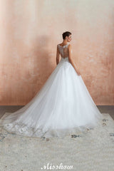 MISSHOW offers Sexy Pluging V-Neck Wedding Dress Sheer Lace Aline Bridal Gown at a good price from White,Ivory,Tulle to A-line,Ball Gown,Princess Floor-length them. Stunning yet affordable Sleeveless .