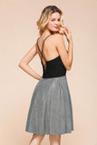 MISSHOW offers Sexy Sleeveless Short Homecoming Dress Bright V-Neck Party Dress with Pocket at a good price from Black,Silver,Bright silk to A-line Mini them. Stunning yet affordable Sleeveless Prom Dresses,Evening Dresses.