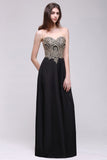 MISSHOW offers gorgeous Black Jewel party dresses with delicately handmade Appliques in size 0-26W. Shop Floor-length prom dresses at affordable prices.