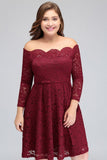 MISSHOW offers gorgeous Burgundy Jewel party dresses with delicately handmade Lace in size 0-26W. Shop Mini prom dresses at affordable prices.