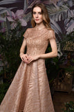 MISSHOW offers Short Sleeves Sequins Beading Hi-Lo Cocktail Dress at a good price from Rose Gold,Hard Net,Bronzing to A-line,Princess Hi-Lo them. Stunning yet affordable Short Sleeves Prom Dresses,Evening Dresses,Homecoming Dresses,Quinceanera dresses.