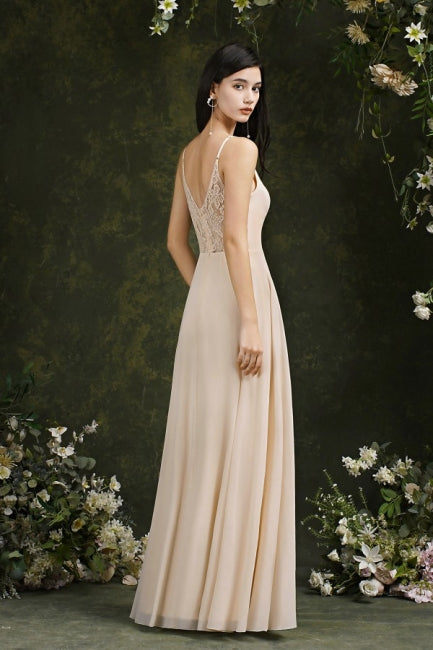 Simple champagne dress discount