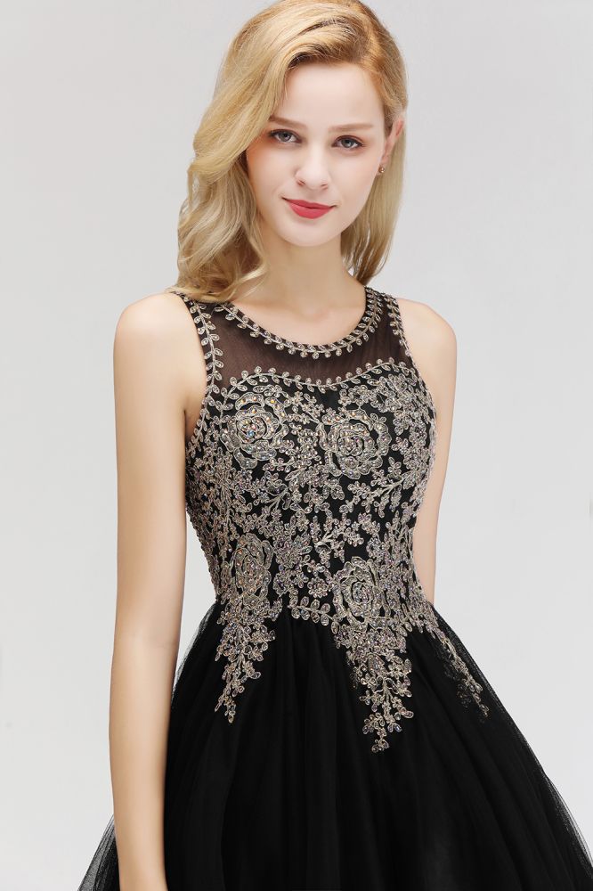 MISSHOW offers Sleeveless Aline Cocktail Party Dress Sparkly Beads Homecoming Dress at a good price from Burgundy,Dark Navy,Black,Tulle to A-line Mini,Knee-length them. Stunning yet affordable Sleeveless Prom Dresses,Evening Dresses,Homecoming Dresses,Bridesmaid Dresses,Quinceanera dresses.
