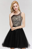 MISSHOW offers Sleeveless Aline Cocktail Party Dress Sparkly Beads Homecoming Dress at a good price from Burgundy,Dark Navy,Black,Tulle to A-line Mini,Knee-length them. Stunning yet affordable Sleeveless Prom Dresses,Evening Dresses,Homecoming Dresses,Bridesmaid Dresses,Quinceanera dresses.