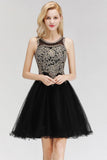 MISSHOW offers Sleeveless Aline Cocktail Party Dress Sparkly Beads Homecoming Dress at a good price from Burgundy,Dark Navy,Black,Tulle to A-line Mini,Knee-length them. Stunning yet affordable Sleeveless Prom Dresses,Evening Dresses,Homecoming Dresses,Bridesmaid Dresses,Quinceanera dresses.