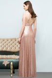 MISSHOW offers Sleeveless Floor Length A-line Scoop Sequined Prom Dresses at a cheap price from Rose Gold, Sequined to A-line Floor-length hem. Stunning yet affordable Sleeveless Prom Dresses,Evening Dresses.