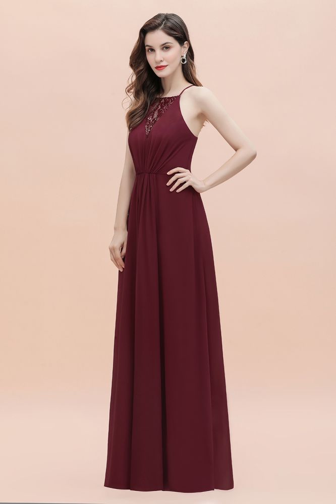 MISSHOW offers Spaghetti Bateau Aline Evening Maxi Dress Sequins Chiffon Bridesmaid Dress at a good price from Burgundy,Royal Blue,Dark Navy,100D Chiffon,Sequined,Lace to A-line Floor-length them. Stunning yet affordable Sleeveless Prom Dresses,Evening Dresses,Bridesmaid Dresses,Quinceanera dresses.
