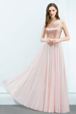 Looking for Prom Dresses,Evening Dresses in 30D Chiffon,Sequined, A-line style, and Gorgeous Sequined work  MISSHOW has all covered on this elegant Spaghetti Sequined Top A-line Floor Length Chiffon Prom Dresses.