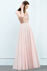 Looking for Prom Dresses,Evening Dresses in 30D Chiffon,Sequined, A-line style, and Gorgeous Sequined work  MISSHOW has all covered on this elegant Spaghetti Sequined Top A-line Floor Length Chiffon Prom Dresses.