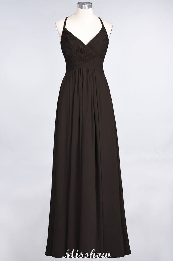 Robe De Mariée Invitée Longue Misshow - Col V Sans Manches, Plissé Chic, Tulle Triple Couche Robe Femme Chic Et Elegant Mariage Robe De Mariée Invitée Longue Misshow - Col V Sans Manches, Plissé Chic, Tulle Triple Couche Robe Femme Chic Et Elegant Mariage