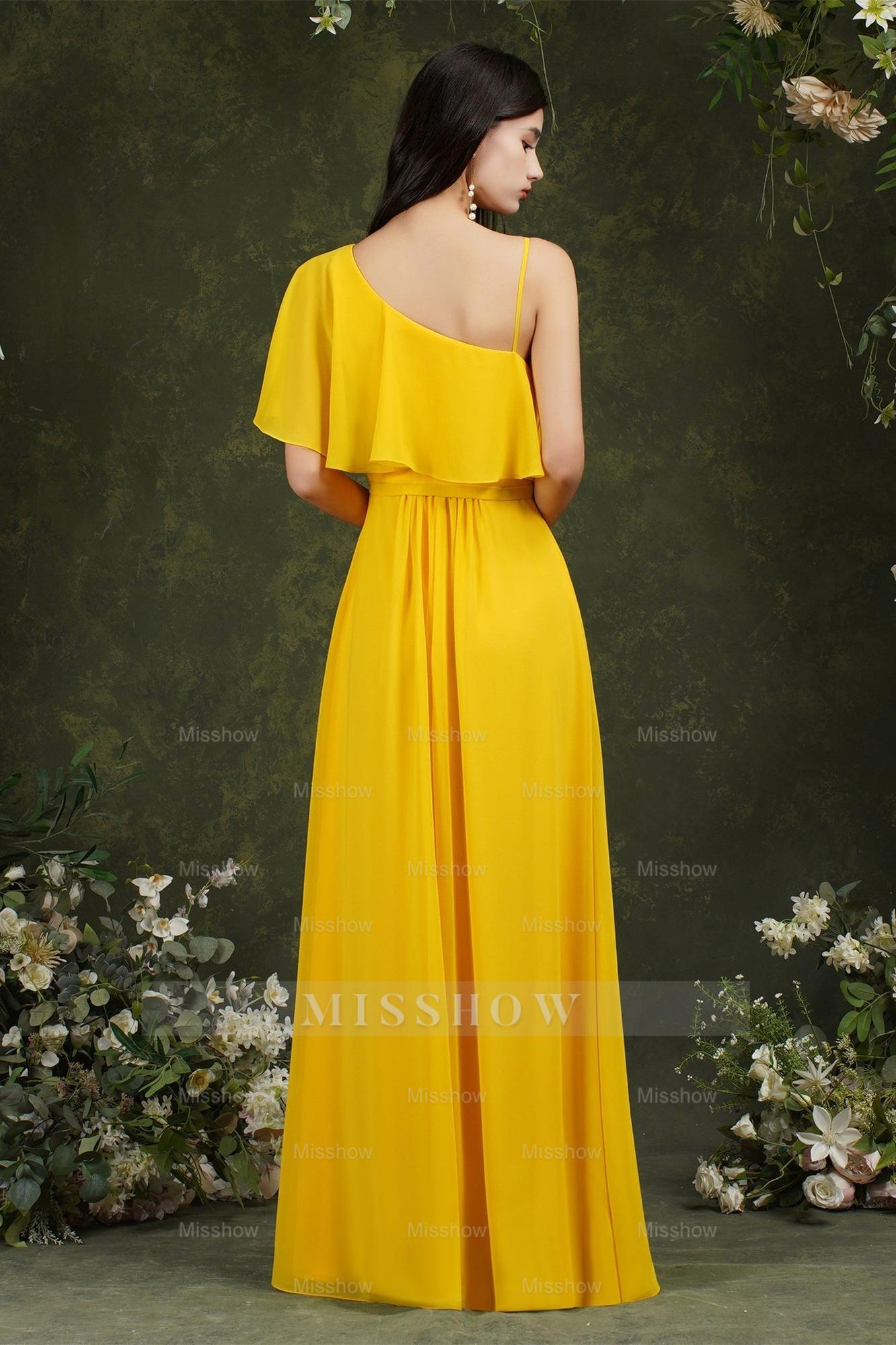 Stylish Split Front One-shoulder Tulle Aline Prom dress Stylish Split Front One-shoulder Tulle Aline Prom dress