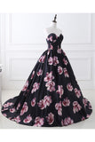 MISSHOW offers gorgeous Same as Picture,Black Sweetheart party dresses with delicately handmade Print in size 0-26W. Shop  prom dresses at affordable prices.