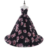 MISSHOW offers gorgeous Same as Picture,Black Sweetheart party dresses with delicately handmade Print in size 0-26W. Shop  prom dresses at affordable prices.