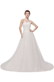 MISSHOW offers Sweetheart Strapless A-line Feathers Tulle Wedding Dresses at a cheap price from White,Ivory, Tulle to A-line Floor-length hem. Stunning yet affordable Sleeveless .