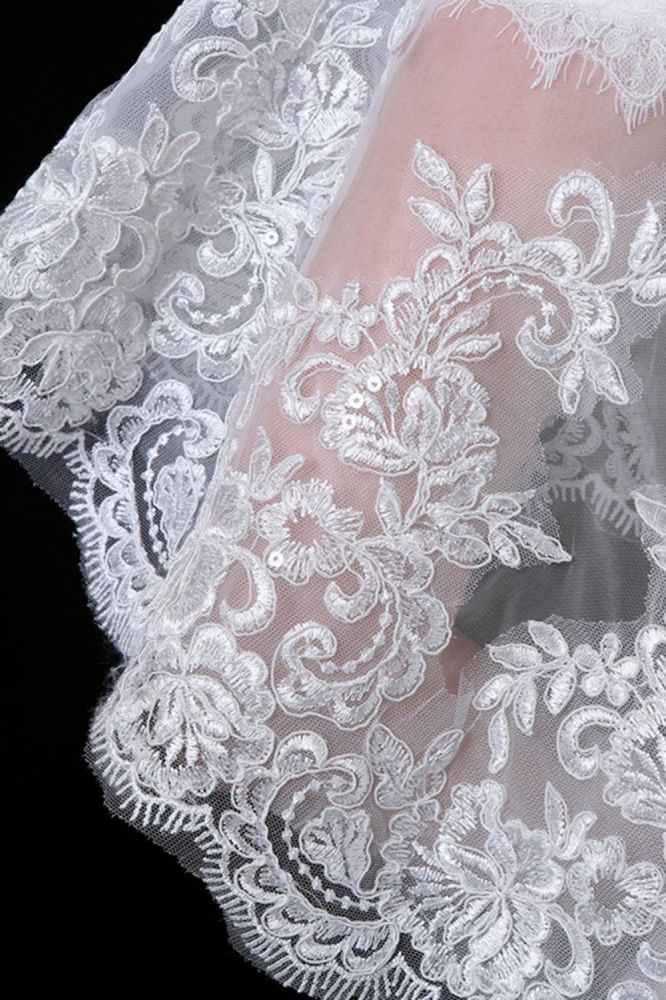 Shop MISSHOW US for a Cheap Tulle /Lace White Sleeveless Wedding Wraps with Appliques. We have everything covered in this . 