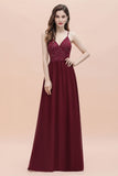 Looking for Prom Dresses,Evening Dresses,Homecoming Dresses,Quinceanera dresses in 100D Chiffon,Sequined,Lace, A-line style, and Gorgeous Lace work  MISSHOW has all covered on this elegant V-Neck Sleeveless Aline Evening Dress Sequins Bridesmaid Dress.