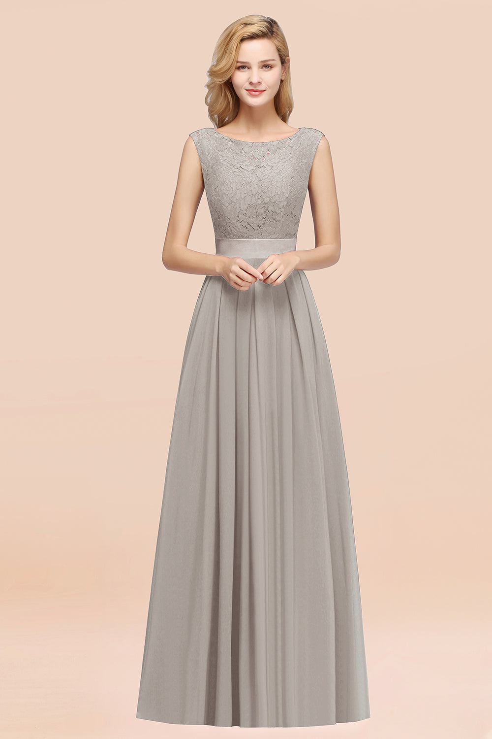 grey vintage bridesmaid dresses Dusty Gray Halter Long Rustic Bridesmaid Dresses