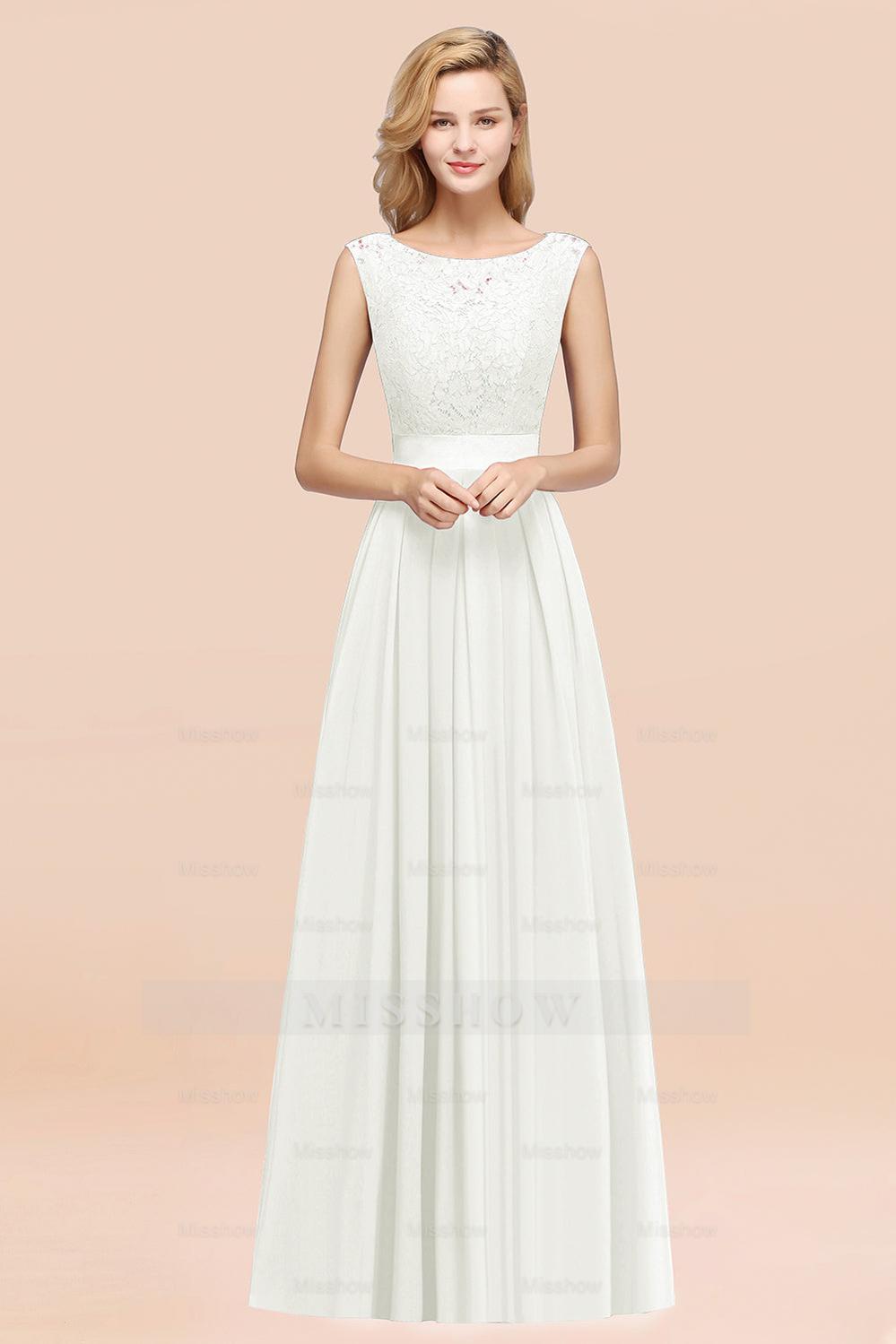 Vintage Sleeveless Lace Bridesmaid dresses Affordable Chiffon Wedding Party Dress Vintage Sleeveless Lace Bridesmaid dresses Affordable Chiffon Wedding Party Dress