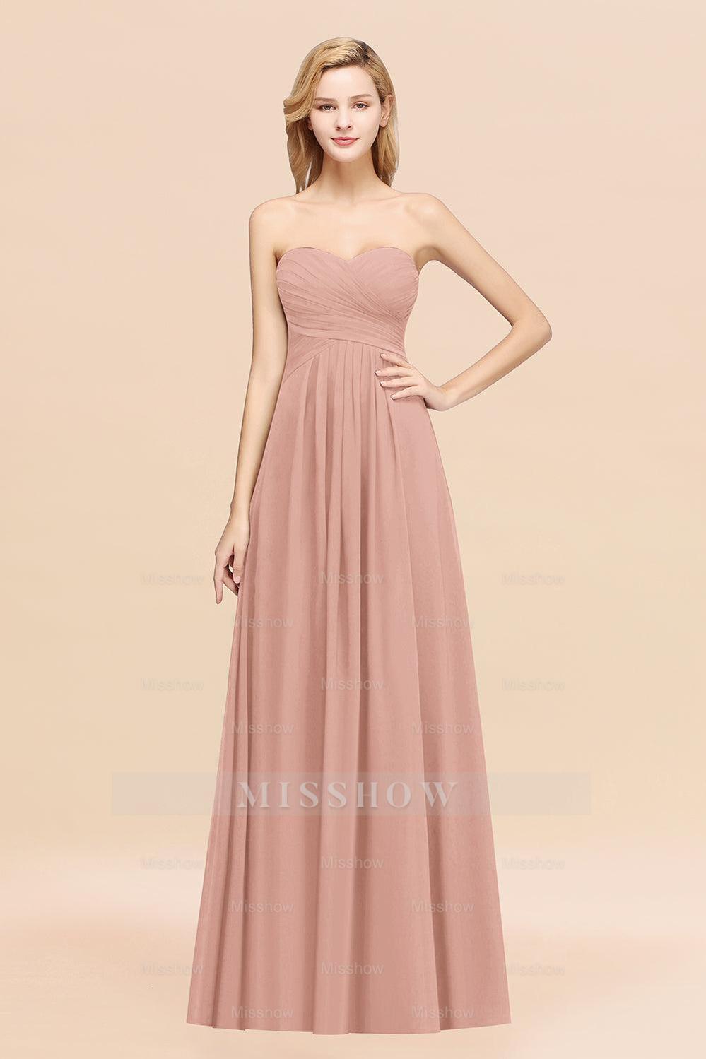 Vintage Sweetheart Long Grape Affordable Bridesmaid dresses – misshow.com Vintage Sweetheart Long Grape Affordable Bridesmaid dresses – misshow.com