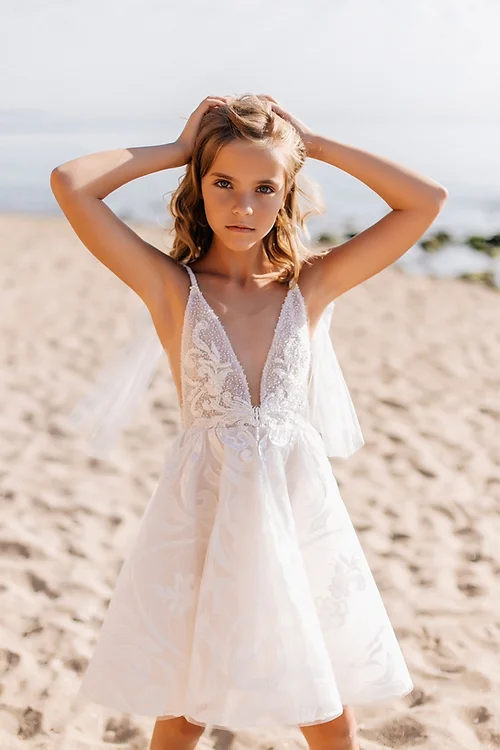Short gown for girls hotsell