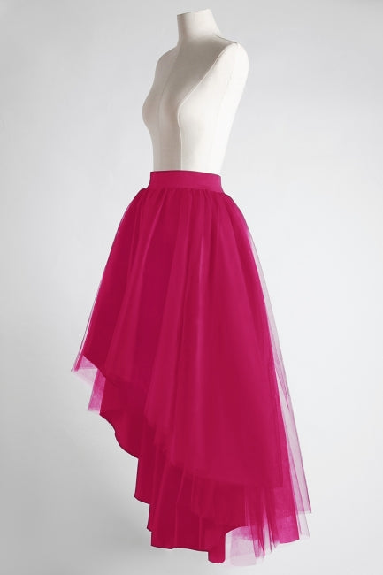 Women Midi Skirt Women Wedding Bridesmaid Skirt-misshow.com